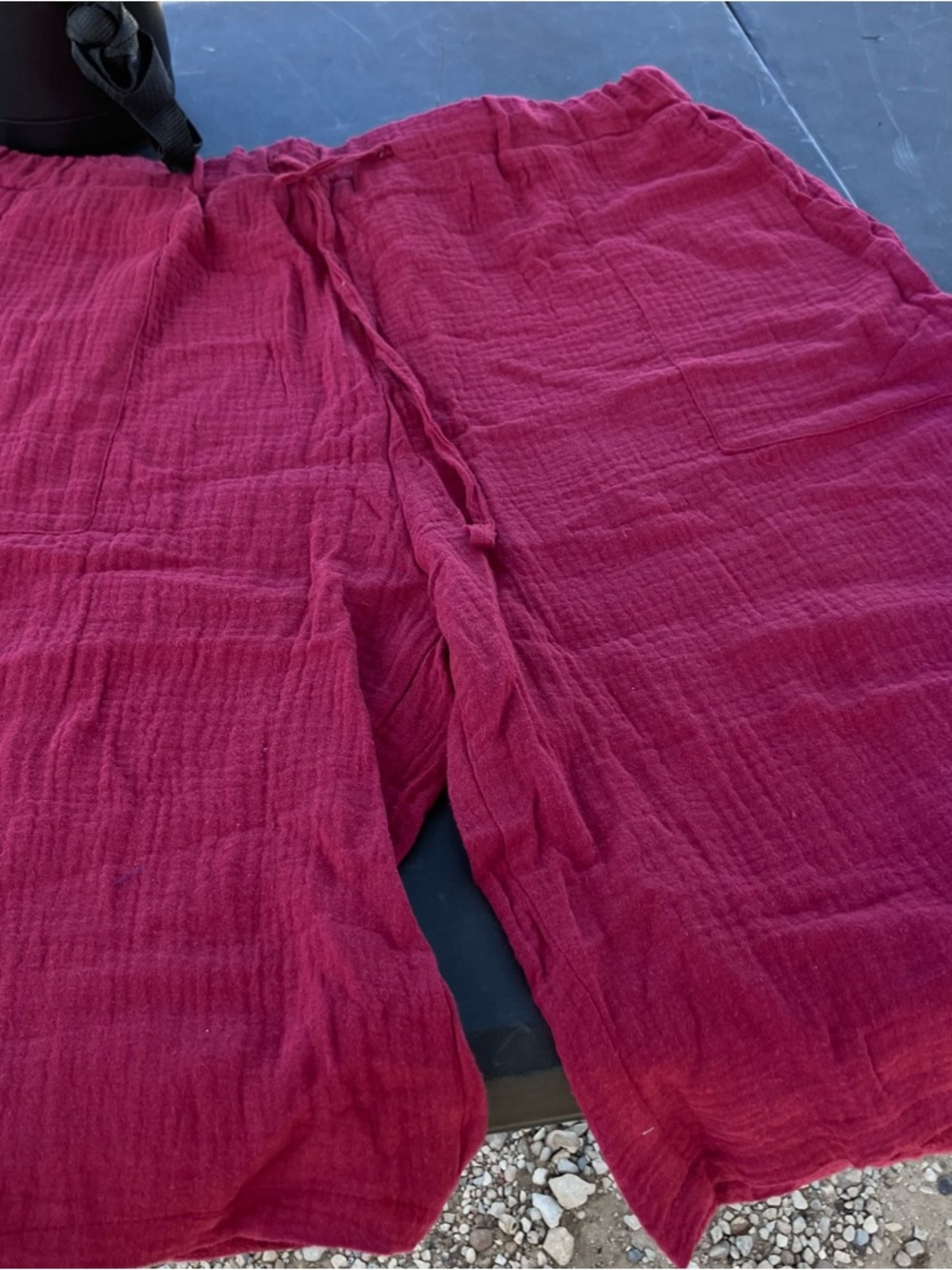 Beautiful wine red women’s Bermuda
